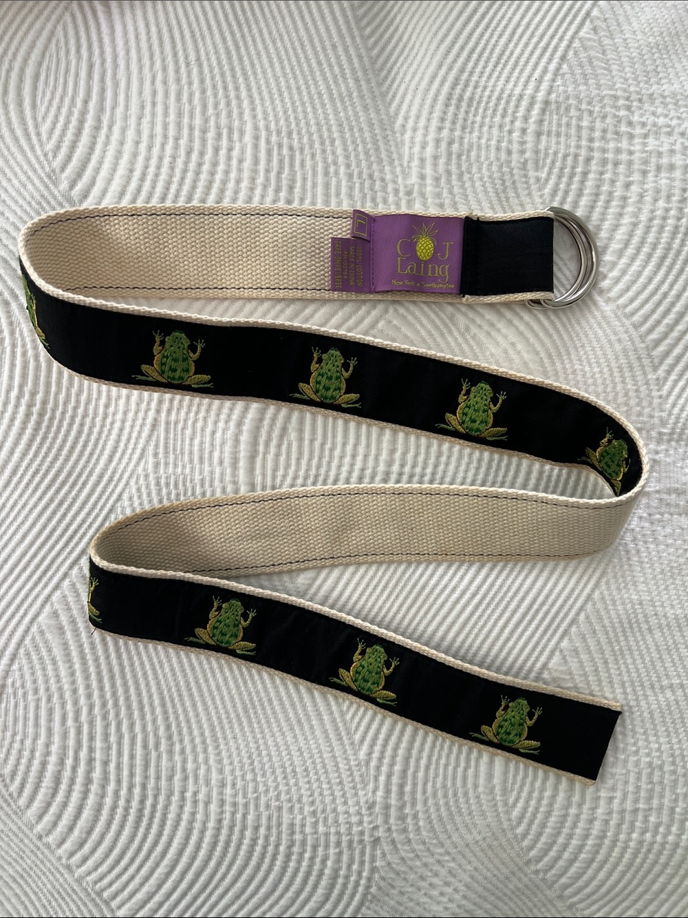 CJ Laing Frog Belt